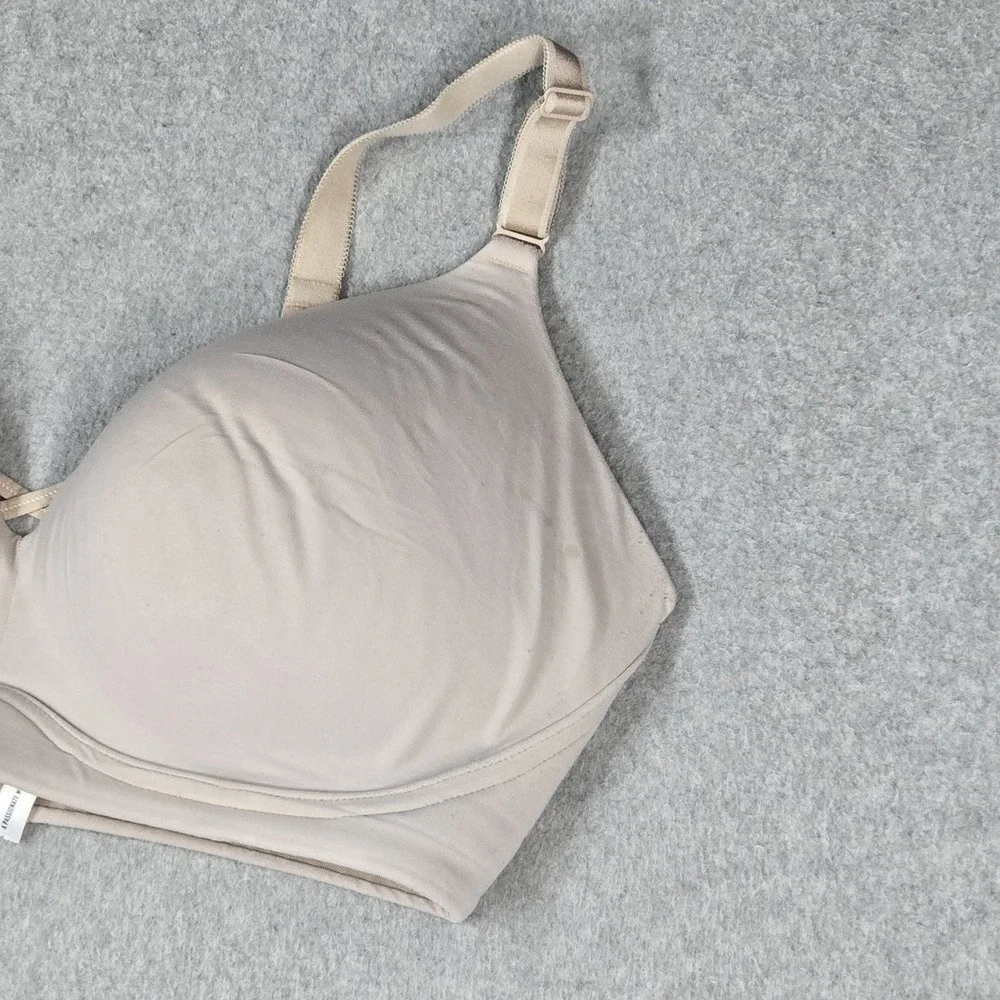 Torrid Curve Women Bra 40DDD Beige Lightly Lined Adjustable Straps READ